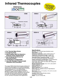 Thumbnail of document Data Sheet - OS36-E-340F Stainless Steel Housing IR sensor with Thermocouple Outputs